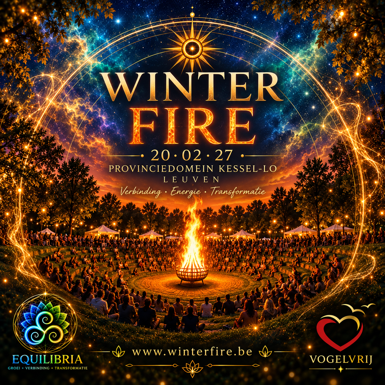 Officiële affiche van Winter Fire 27